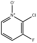 2-CHLORO-3-FLUOROPYRIDINE N-OXIDE 구조식 이미지