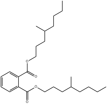 비스(4-메틸옥틸)프탈레이트 구조식 이미지