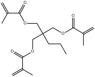 2-[[(2-methyl-1-oxoallyl)oxy]methyl]-2-propyl-1,3-propanediyl bismethacrylate Structure