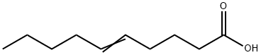 5-decenoic acid Structure