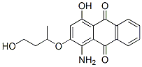 1-amino-4-hydroxy-2-(3-hydroxy-1-methylpropoxy)anthraquinone 구조식 이미지