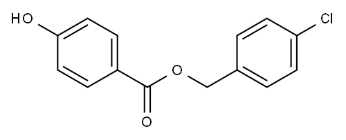 (4-chlorophenyl)methyl 4-hydroxybenzoate  Structure