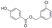 (3-chlorophenyl)methyl 4-hydroxybenzoate  Structure