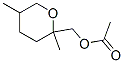 2H-pyran-2-methanol, tetrahydro-2,5-dimethyl-, acetate Structure