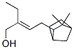 4-(3,3-dimethylbicyclo[2.2.1]hept-2-yl)-2-ethyl-2-buten-1-ol  Structure