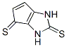 Cyclopent[d]imidazole-2,4-dithione,  1,3-dihydro- Structure