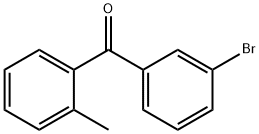 3-BROMO-2'-METHYLBENZOPHENONE Structure