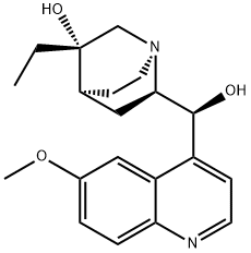 3-hydroxyhydroquinidine Structure