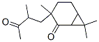 3,7,7-trimethyl-3-(2-methyl-3-oxobutyl)bicyclo[4.1.0]heptan-2-one Structure