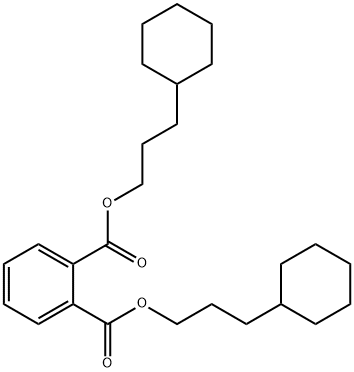 bis(3-cyclohexylpropyl) phthalate Structure