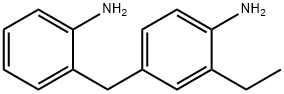 4-[(2-aminophenyl)methyl]-2-ethylaniline 구조식 이미지