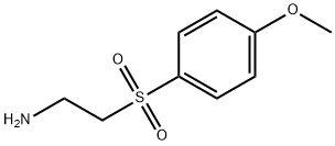 2-(4-METHOXY-BENZENESULFONYL)-ETHYLAMINE Structure