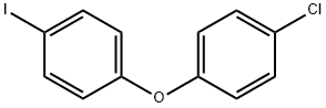 4-클로로-4'-요오도디페닐에테르 구조식 이미지