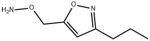 이속사졸,5-[(아미노옥시)메틸]-3-프로필- 구조식 이미지