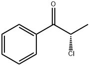 1-프로판온,2-클로로-1-페닐-,(2S)-(9CI) 구조식 이미지