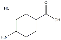 4-Aminocyclohexanecarboxylic acid hydrochloride 구조식 이미지