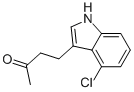 2-BUTANONE,4-(4-CHLORO-1H-INDOL-3-YL)- Structure