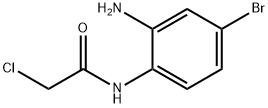 아세타미드,N-(2-aMino-4-broMophenyl)-2-클로로- 구조식 이미지