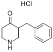 3-BENZYLPIPERIDIN-4-ONE HYDROCHLORIDE Structure