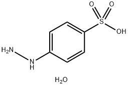 4-Hydrazinobenzenesulfonic acid hemihydrate 구조식 이미지