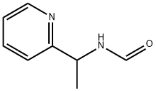 N-(1-피리딘-2-일-에틸)-포름아미드 구조식 이미지