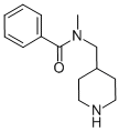 N-METHYL-N-(4-PIPERIDINYLMETHYL)-BENZAMIDE Structure