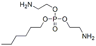 bis(2-aminoethyl) hexyl phosphate Structure