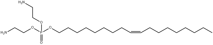 비스(2-아미노에틸)(Z)-옥타덱-9-에닐포스페이트 구조식 이미지