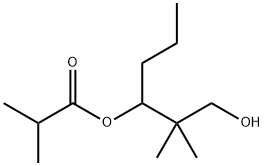 1-(2-hydroxy-1,1-dimethylethyl)butyl isobutyrate Structure