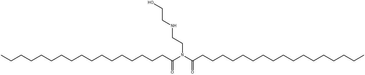 N-[2-[(2-히드록시에틸)아미노]에틸]-N-스테아로일스테아라미드 구조식 이미지