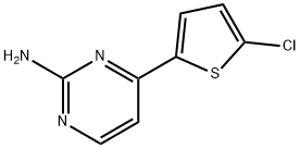 4-(5-CHLORO-2-THIENYL)-2-PYRIMIDINAMINE Structure