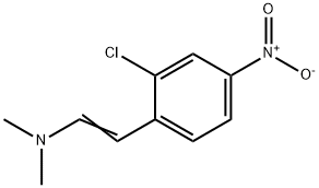 2-(2-클로로-4-니트로페닐)-N,N-디메틸에테나민 구조식 이미지