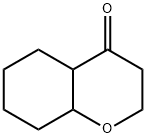 옥타하이드로-4H-1-벤조피란-4-온 구조식 이미지