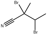 2,3-dibromo-2-methylbutyronitrile Structure