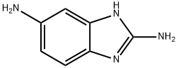1H-벤즈이미다졸-2,5-디아민(9CI) 구조식 이미지