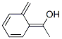 Ethanol, 1-(6-methylene-2,4-cyclohexadien-1-ylidene)-, (1Z)- (9CI) Structure