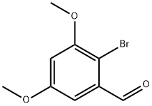 2-Bromo-3,5-dimethoxybenzaldehyde Structure