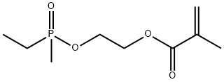 2-[(ethylmethylphosphinyl)oxy]ethyl methacrylate Structure