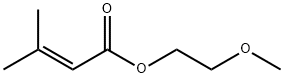 2-methoxyethyl 3-methyl-2-butenoate Structure