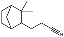 3-(3,3-dimethylbicyclo[2.2.1]hept-2-yl)propiononitrile Structure
