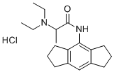 2-diethylamino-N-(1,2,3,5,6,7-hexahydro-s-indacen-4-yl)propanamide hyd rochloride Structure