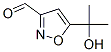 3-Isoxazolecarboxaldehyde,  5-(1-hydroxy-1-methylethyl)- Structure