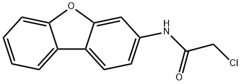 2-chloro-N-dibenzo[b,d]furan-3-ylacetamide Structure