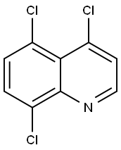 4,5,8-TRICHLOROQUINOLINE Structure