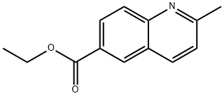 ethyl2-methylquinoline-6-carboxylate 구조식 이미지