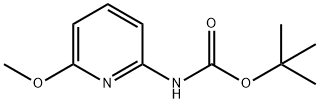 (6-METHOXY-PYRIDIN-2-YL)-CARBAMICACIDTERT-BUTYL에스테르 구조식 이미지