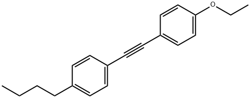 1-(4-N-BUTYLPHENYL)-2-(4-ETHOXYPHENYL)ACETYLENE 구조식 이미지