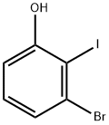 3-BROMO-2-IODOPHENOL Structure