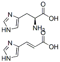 L-histidine mono[3-(1H-imidazol-4-yl)acrylate] Structure
