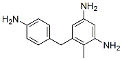 5-[(4-aminophenyl)methyl]-4-methylbenzene-1,3-diamine Structure
